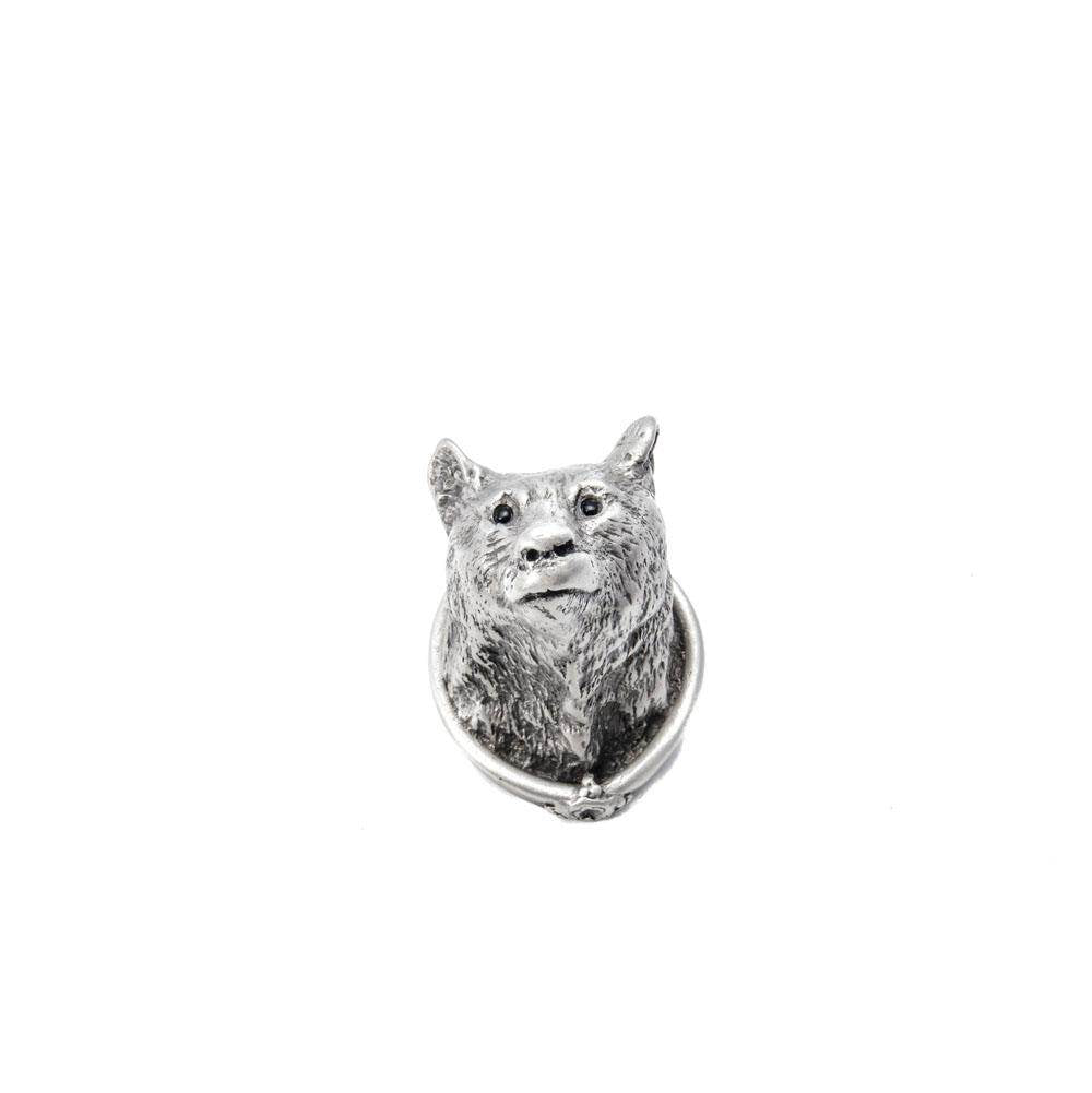 Carpe Diem Hardware - Large Bear Head Knob - Chalice