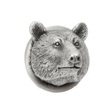 Carpe Diem Hardware - Small Bear Head Knob - Antique Brass
