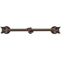 Carpe Diem Hardware - Bear 18'' O.C. Approx w/ 1/2'' Smooth Center Long Pull Long Pull w/ Fish Center Brace - Chalice