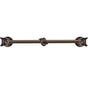 Carpe Diem Hardware - Bear 22'' O.C. Approx w/ 1/2'' Smooth Center Long Pull Long Pull w/ Fish Center Brace - Chalice