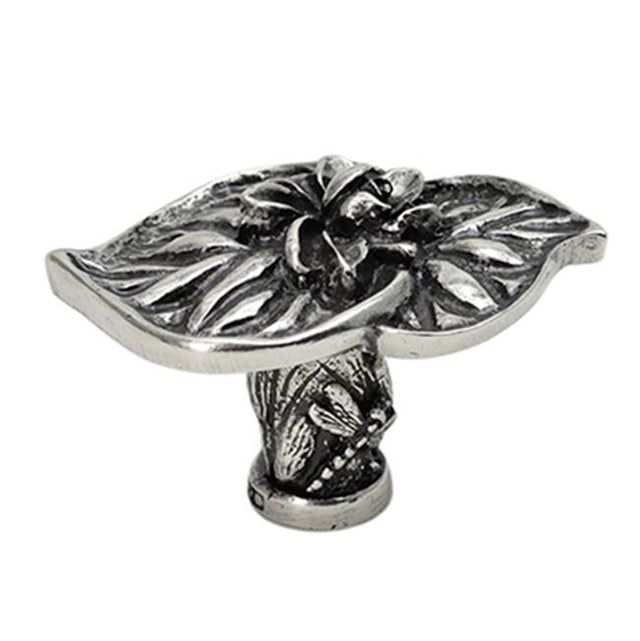 Carpe Diem Hardware - Double Lily Pad Large Knob - Chalice