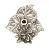 Carpe Diem Hardware - Triple Lily Pad Escutcheon - Gilded Mercury