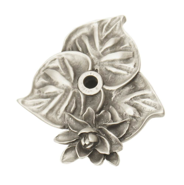 Carpe Diem Hardware - Triple Lily Pad Escutcheon - Gilded Mercury