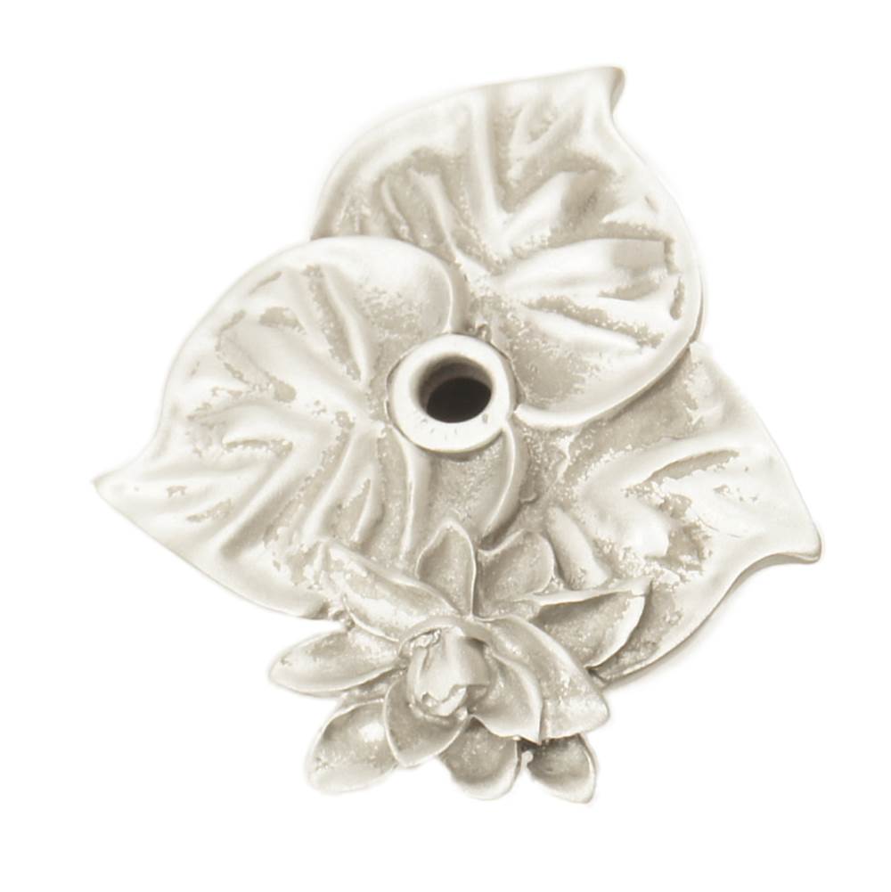 Carpe Diem Hardware - Carpe Diem 2548-23 In The Garden Chrysalis Triple Lily Pad Back Plate - Chrysalis