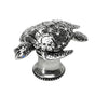 Carpe Diem Hardware - Sea Turtle Knob w/ Swarovski Crystals - Chalice
