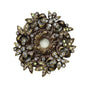 Carpe Diem Hardware - Rose Round Escutcheon w/ Swarovski Crystals - Chalice