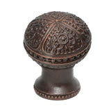 Carpe Diem Hardware - Millennium Classic Large Round Knob With Flared Foot - Oil Rubbed Bronze