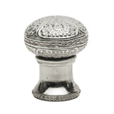 Carpe Diem Hardware - Millennium Classic Large Round Knob With Flared Foot - Platinum