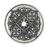 Carpe Diem Hardware - Millennium Large Round Escutcheon - Soft Gold