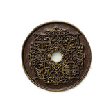 Carpe Diem Hardware - Millennium Small Round Escutcheon - Antique Brass