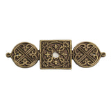 Carpe Diem Hardware - Millennium Elongated Escutcheon - Antique Brass