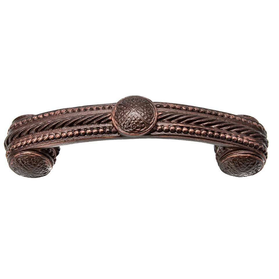 Carpe Diem Hardware - Millennium 3'' O.C. Pull Beads and Rope - Oil Rubbed Bronze