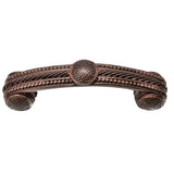 Carpe Diem Hardware - Millennium 3'' O.C. Pull Beads and Rope - Oil Rubbed Bronze
