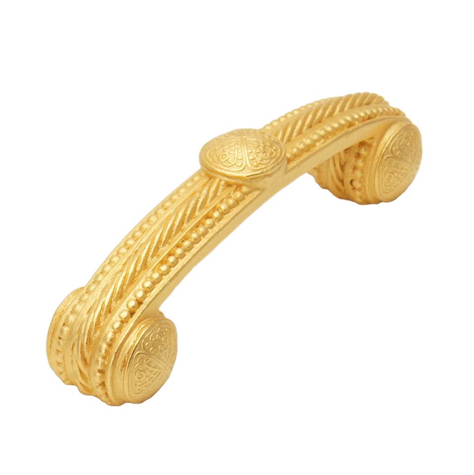 Carpe Diem Hardware - Millennium 3'' O.C. Pull Beads and Rope - Gilded Mercury
