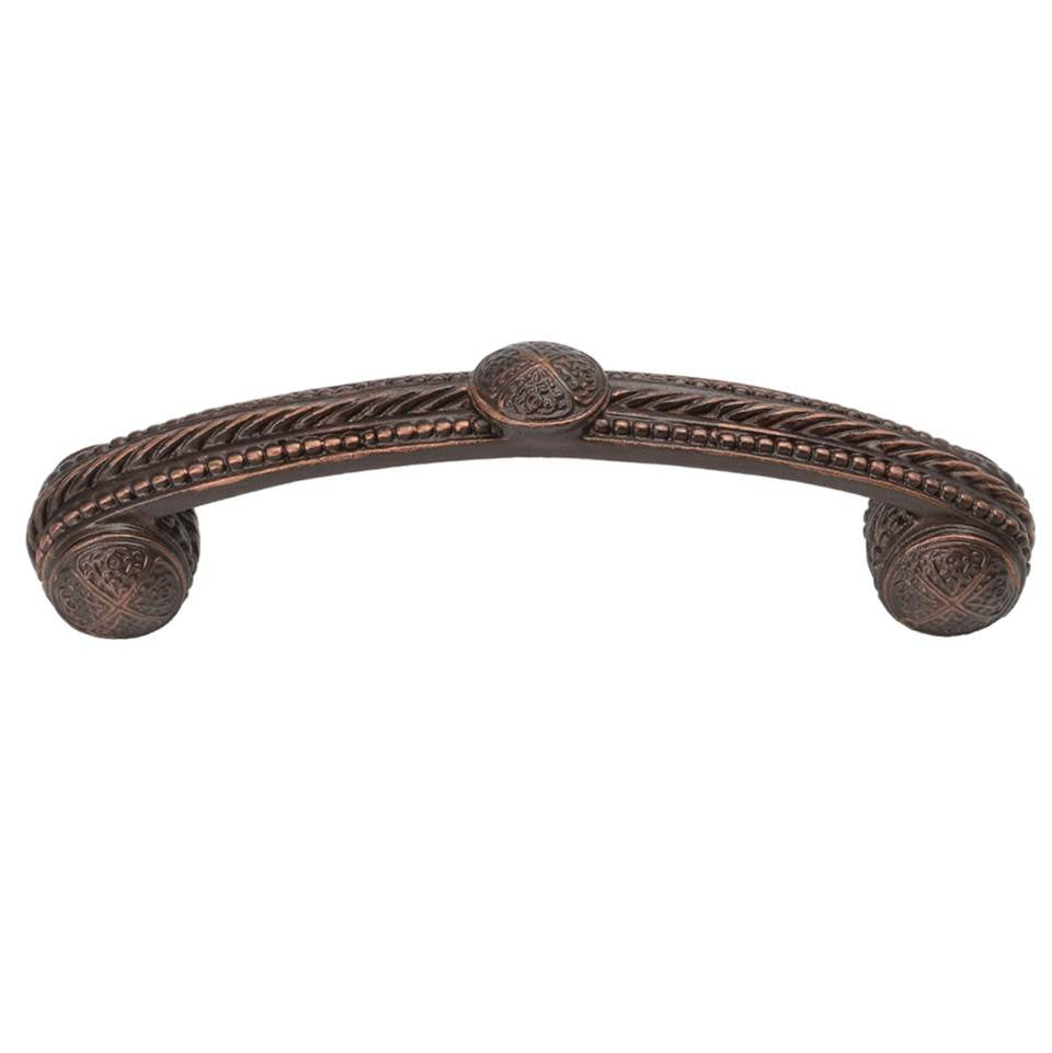 Carpe Diem Hardware - Millennium 4'' O.C. Pull Beads and Rope - Oil Rubbed Bronze