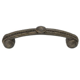 Carpe Diem Hardware - Millennium 4'' O.C. Pull Beads and Rope - Antique Brass