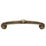 Carpe Diem Hardware - Millennium 5'' O.C. Pull Beads and Rope - Antique Brass