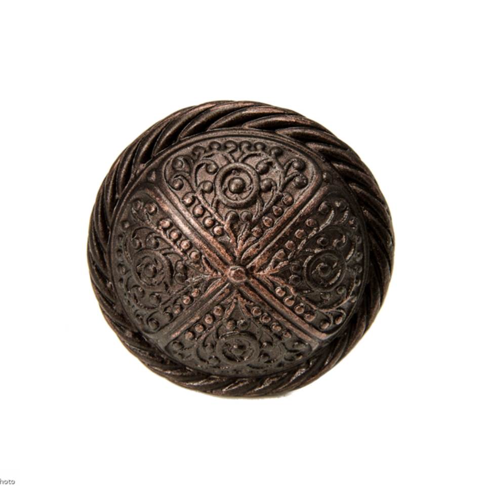 Millennium Large Knob w/ Rope Border