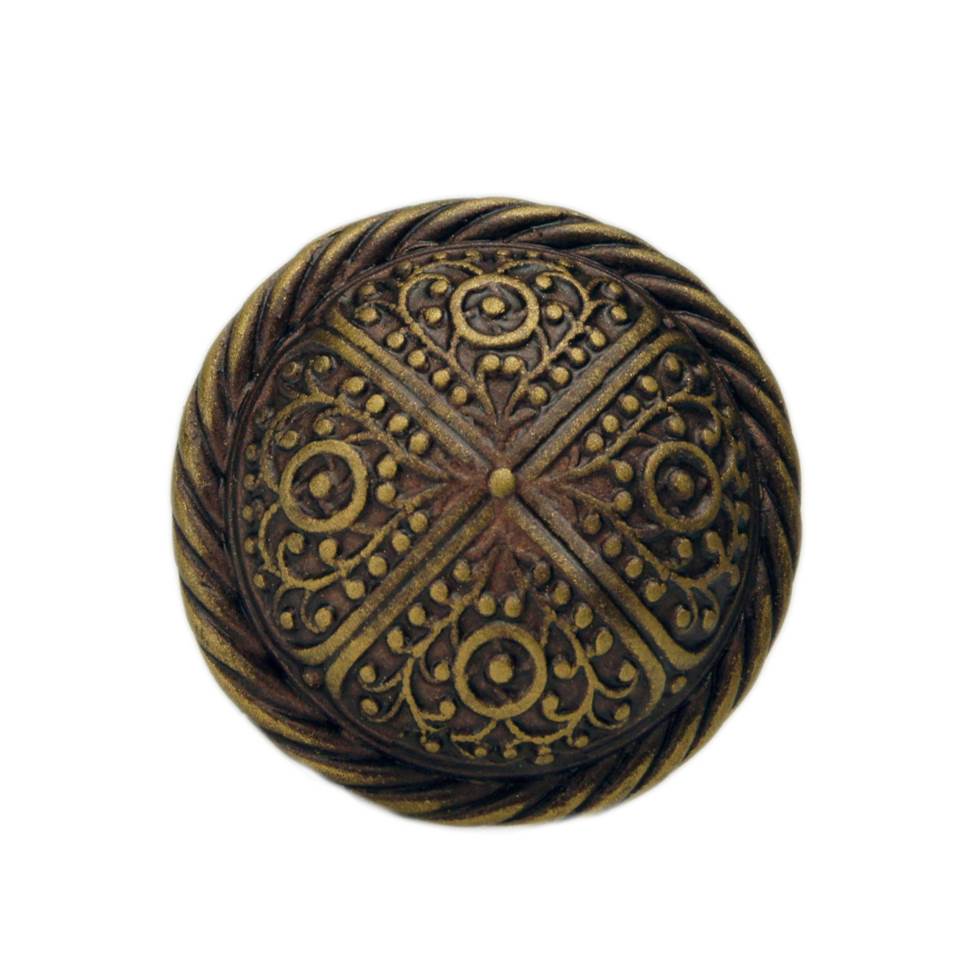 Millennium Large Knob w/ Rope Border