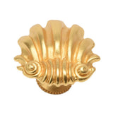 Carpe Diem Hardware - Aphrodite Large Shell Knob - Gilded Mercury