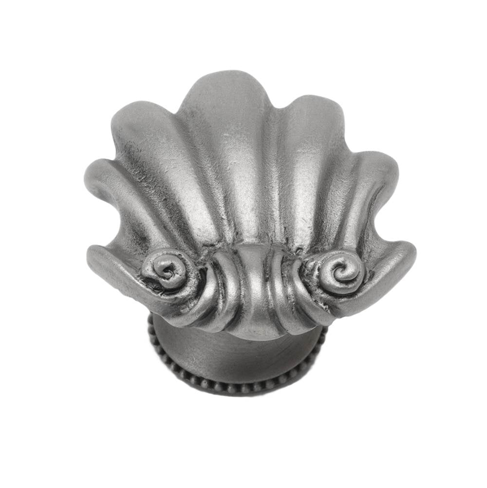 Carpe Diem Hardware - Aphrodite Medium Shell Knob - Satin