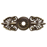 Carpe Diem Hardware - Oracle Medium Elongated Escutcheon - Antique Brass