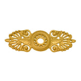 Carpe Diem Hardware - Oracle Medium Elongated Escutcheon - Gilded Mercury