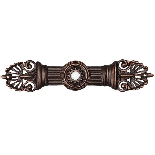 Carpe Diem Hardware - Oracle Large Elongated Escutcheon - Gilded Mercury