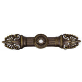 Carpe Diem Hardware - Oracle Large Elongated Escutcheon - Antique Brass