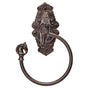 Carpe Diem Hardware - Horse w/ Tularosa Escutcheon Swing Towel Ring Left - Chalice