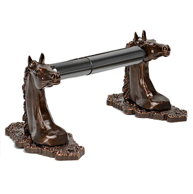 Carpe Diem Hardware - Horse w/ Tularosa Escutcheon Tissue Post - Chalice