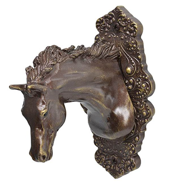 Carpe Diem Hardware - Horse w/ Tularosa Escutcheon Large Hook - Chalice