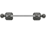 Carpe Diem Hardware - Juliane Grace 36'' O.C. Approx Towel Bar w/ 350 Swarovski Crystals w/ 5/8'' Smooth Center - Chalice