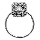 Juliane Grace Full Swing Towel Smooth Ring With Swarovski Clear Crystals