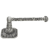 Carpe Diem Hardware - Cache Swing Towel Reeded Ring Right - Antique Brass