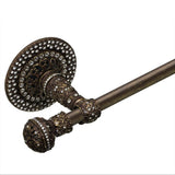 Juliane Grace Ii 16'' O.C. (Approximately) Towel Bar With 417 Swarovski Clear Crystals With 5/8'' Smooth Center