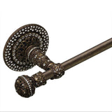 Juliane Grace Ii 36'' O.C. (Approximately) Towel Bar With 417 Swarovski Clear Crystals With 5/8'' Smooth Center