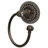 Juliane Grace Ii Swing Towel Smooth Ring Right With 225 Swarovski Clear Crystals