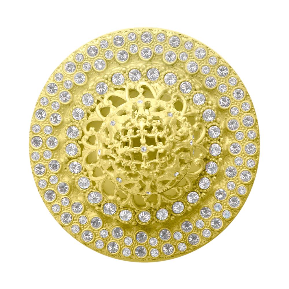 Carpe Diem Hardware - Juliane Grace Ii Small Hook w/ 142 Swarovski Crystals - Soft Gold