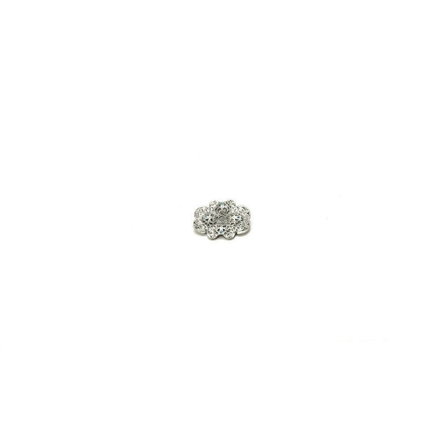 Carpe Diem Hardware - Monticello Small Oval Escutcheon w/ Swarovski Crystals - Chalice