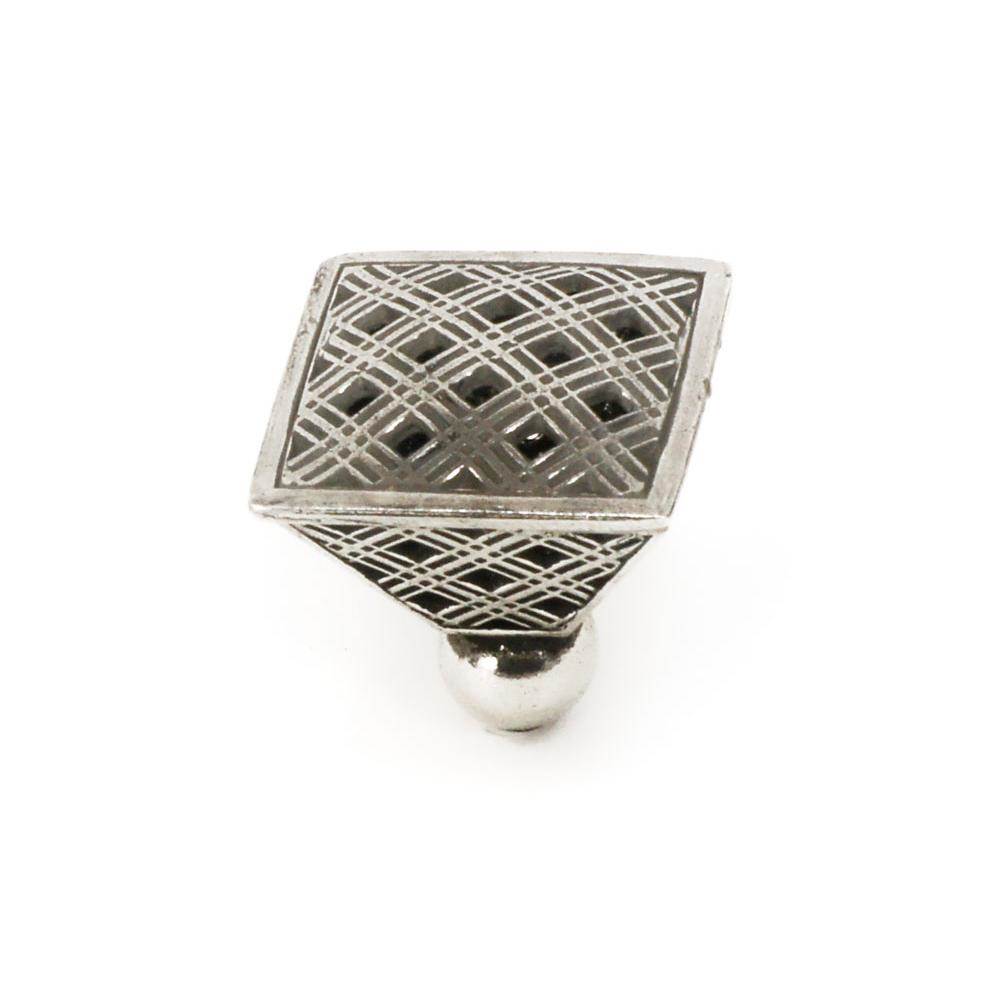 Carpe Diem Hardware - Geometric Triangle Knob w/ Button Base - Chalice