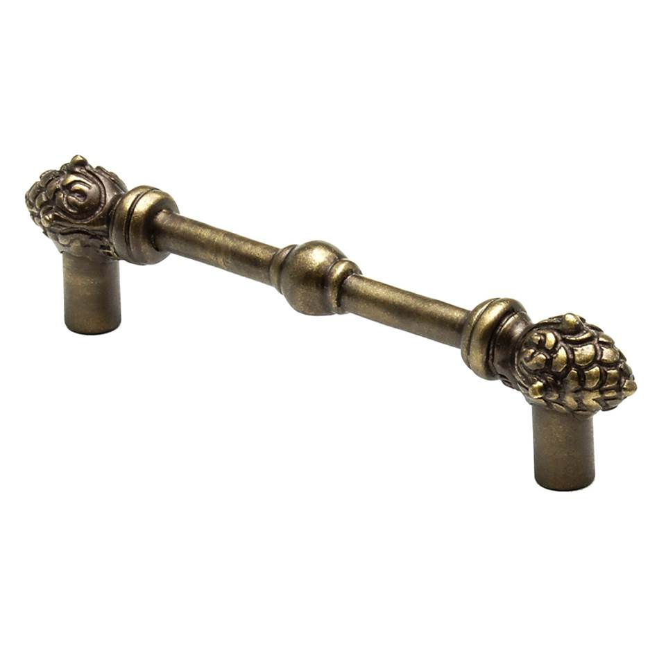 Carpe Diem Hardware - Bienvenue 4'' O.C. Pull - Antique Brass