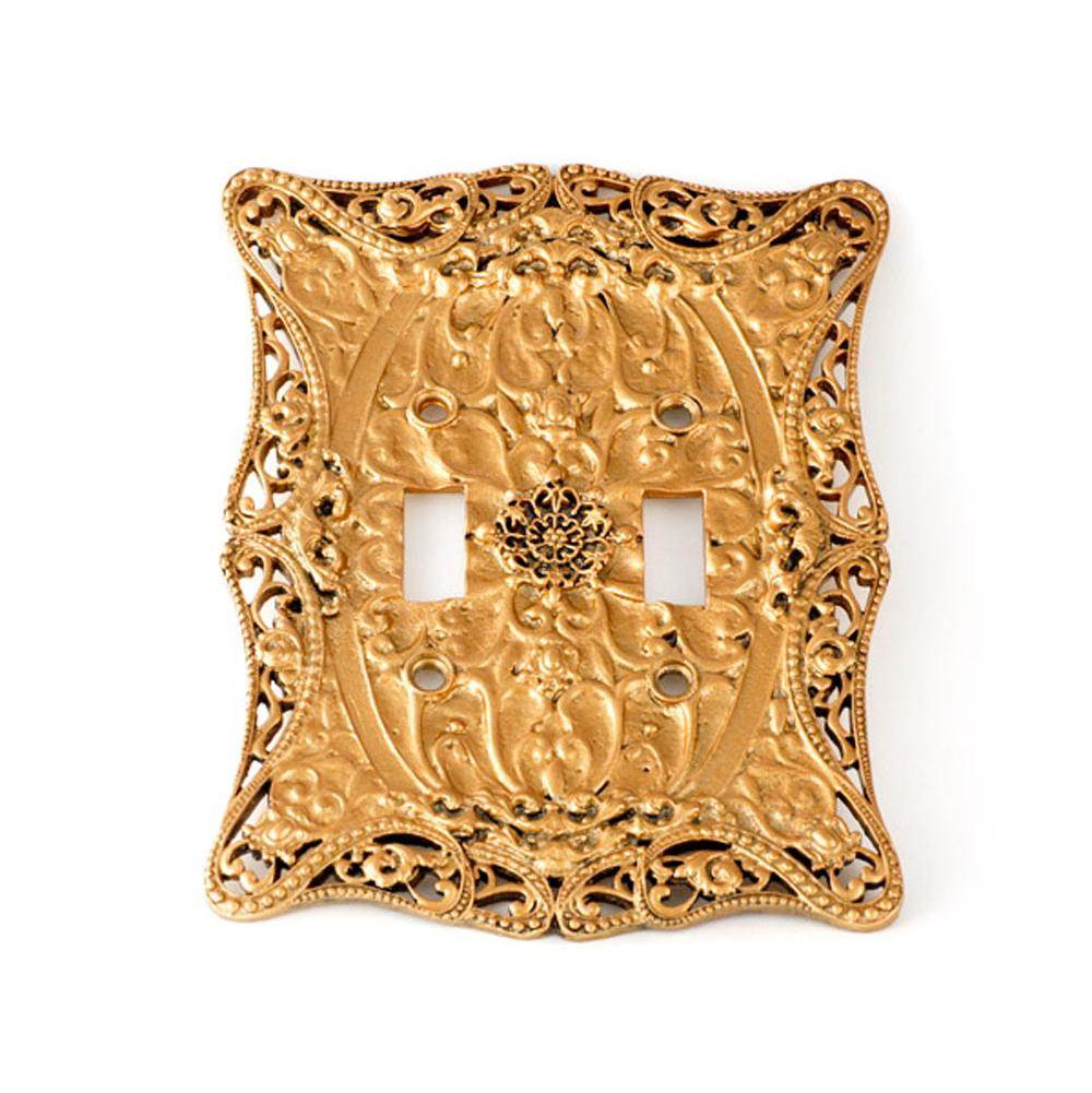 Carpe Diem Hardware - Acanthus Double Toggle - Gilded Mercury