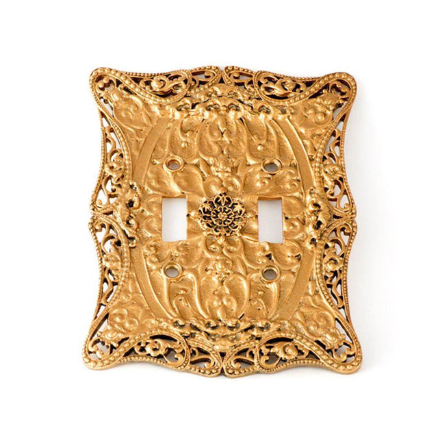 Carpe Diem Hardware - Acanthus Double Toggle - Gilded Mercury