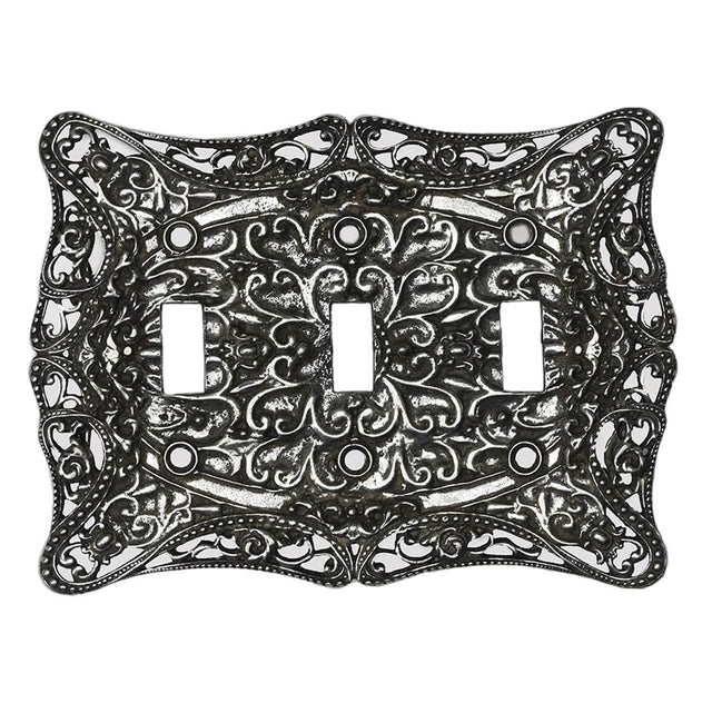 Carpe Diem Hardware - Carpe Diem 5002-9 Acanthus Chalice Triple Toggle - Chalice