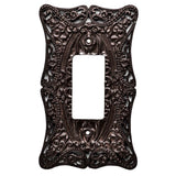 Carpe Diem Hardware - Acanthus Single Rocker/Gfi Switchplate - Chalice