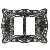 Carpe Diem Hardware - Carpe Diem 5004-9 Acanthus Chalice Double Rocker/Gfi Switchplate - Chalice