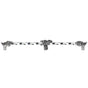 Carpe Diem Hardware - Bacchus 12'' O.C. Approx W/ 3/8'' Twist Bar W/ Center Brace - Chalice