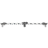 Carpe Diem Hardware - Bacchus 18'' O.C. Approx W/ 3/8'' Twist Bar W/ Center Brace - Chalice