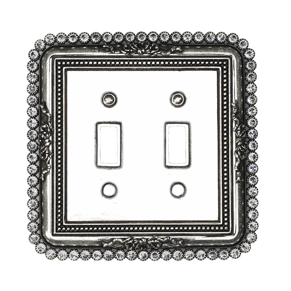 Carpe Diem Hardware - Carpe Diem 5101-9C Cache Chalice Double Toggle With 74 Swarovski Crystals - Chalice